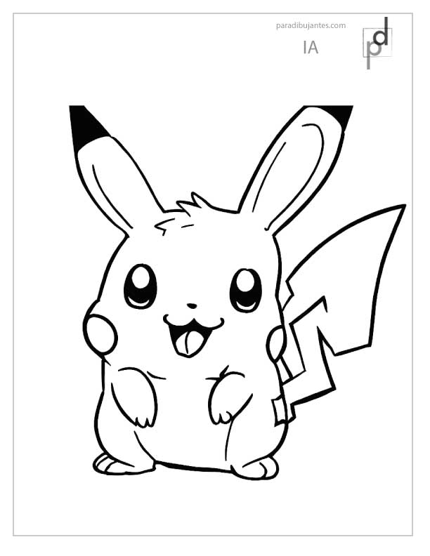 Dibujo de Pokémon Eevee para colorear  Dibujos para colorear imprimir  gratis