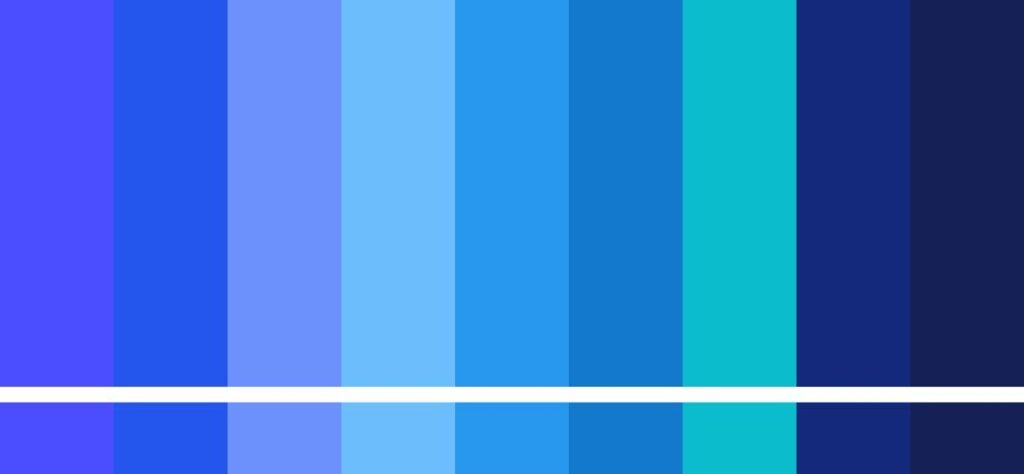 colores que combinan con azul