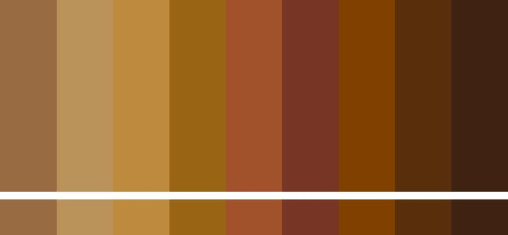 Colores que combinan con el marrón